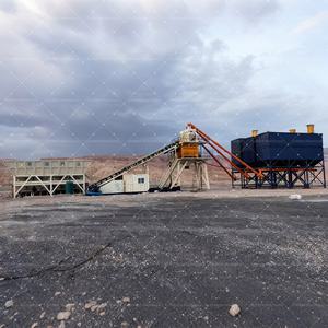 Geforceerde Mini Betonfabriek Betonmixer Landelijke Constructie Van Hoge Kwaliteit Duurzaam Aanpasbaar - Product Image 2