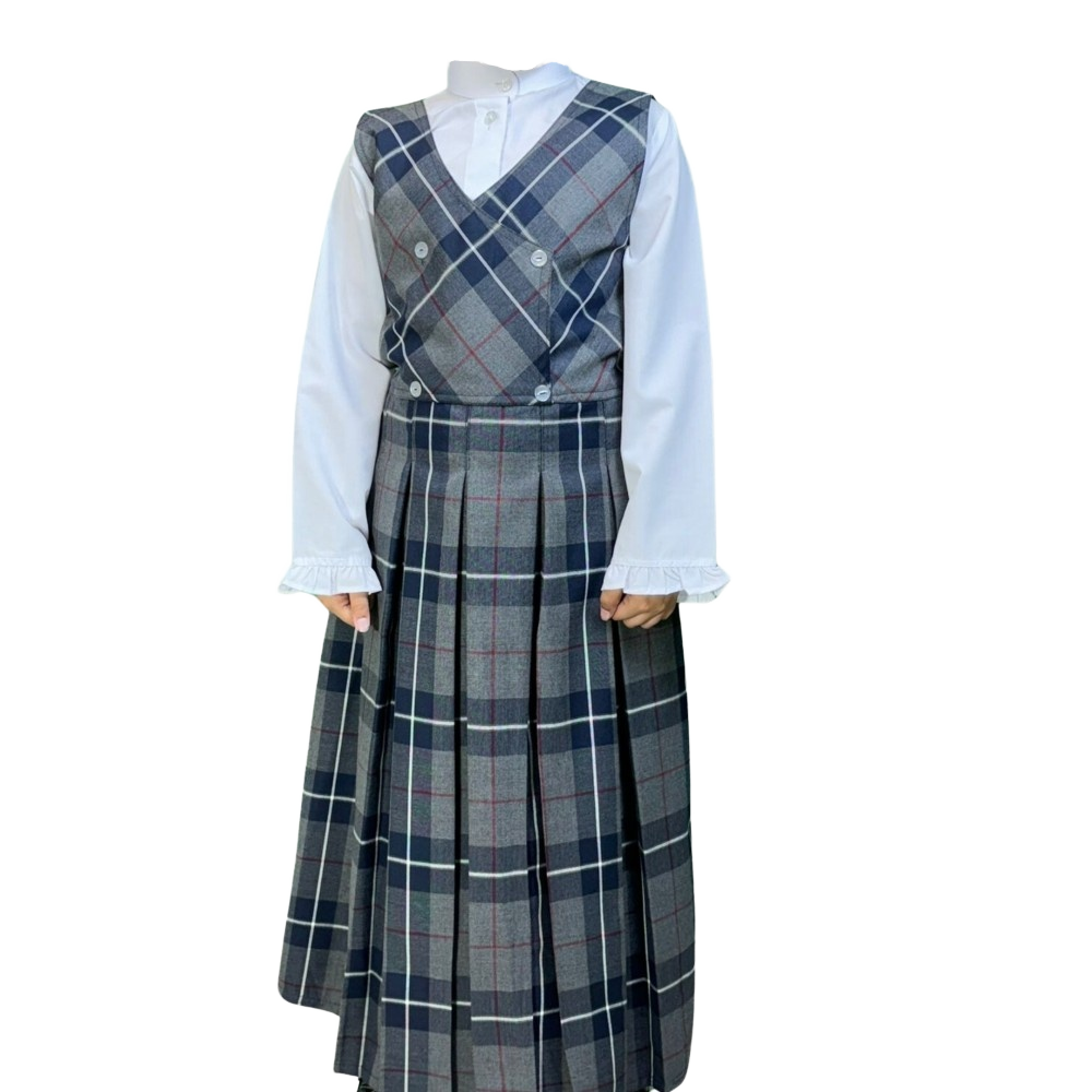Tartan School Pinafore Girl's Tartan Pinafore Dress Scottish Kilt