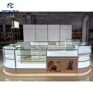 Nước hoa cửa hàng trang trí trung tâm kiosk ý tưởng Nước hoa dầu hương thơm hiển thị sang trọng Nước hoa hiển thị kiosk cửa hàng hiển thị cho nến - Product Image 3