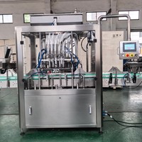 Machine automatique de remplissage, de bouchage et d'étiquetage pour pâtes visqueuses, confiture, miel, ketchup, marmelade, pâte de sésame, équipement d'embouteillage avec contrôle PLC