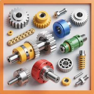 อะไหล่เครื่องซีเอ็นซีที่มีความแม่นยำสูงเกียร์พิเนียนเครื่องจักร CNC สำหรับชิ้นส่วนอุปกรณ์ - Product Image 1