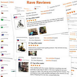 เครื่องคั่วกาแฟไฟฟ้าขนาด 1 กก. ยี่ห้อ Artisan รุ่น Usb Garanti และขนาด 2 กก. รุ่น Roaster สำหรับใช้ในเชิงพาณิชย์ พร้อมตัวตั้งเวลา เหมาะสำหรับคั่วเมล็ดกาแฟแบบดรัมที่บ้าน - Product Image 3