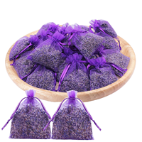 Sachets de lavande naturelle séchée, sachets parfumés pour placards et tiroirs, sachet de pot-pourri parfumé pour la relaxation, l'aide au sommeil et les mariages