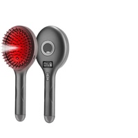 Peigne de massage électrique haute fréquence Vibration tête masseur de cuir chevelu 630nm lumière rouge peigne à cheveux brosse de massage des follicules pileux