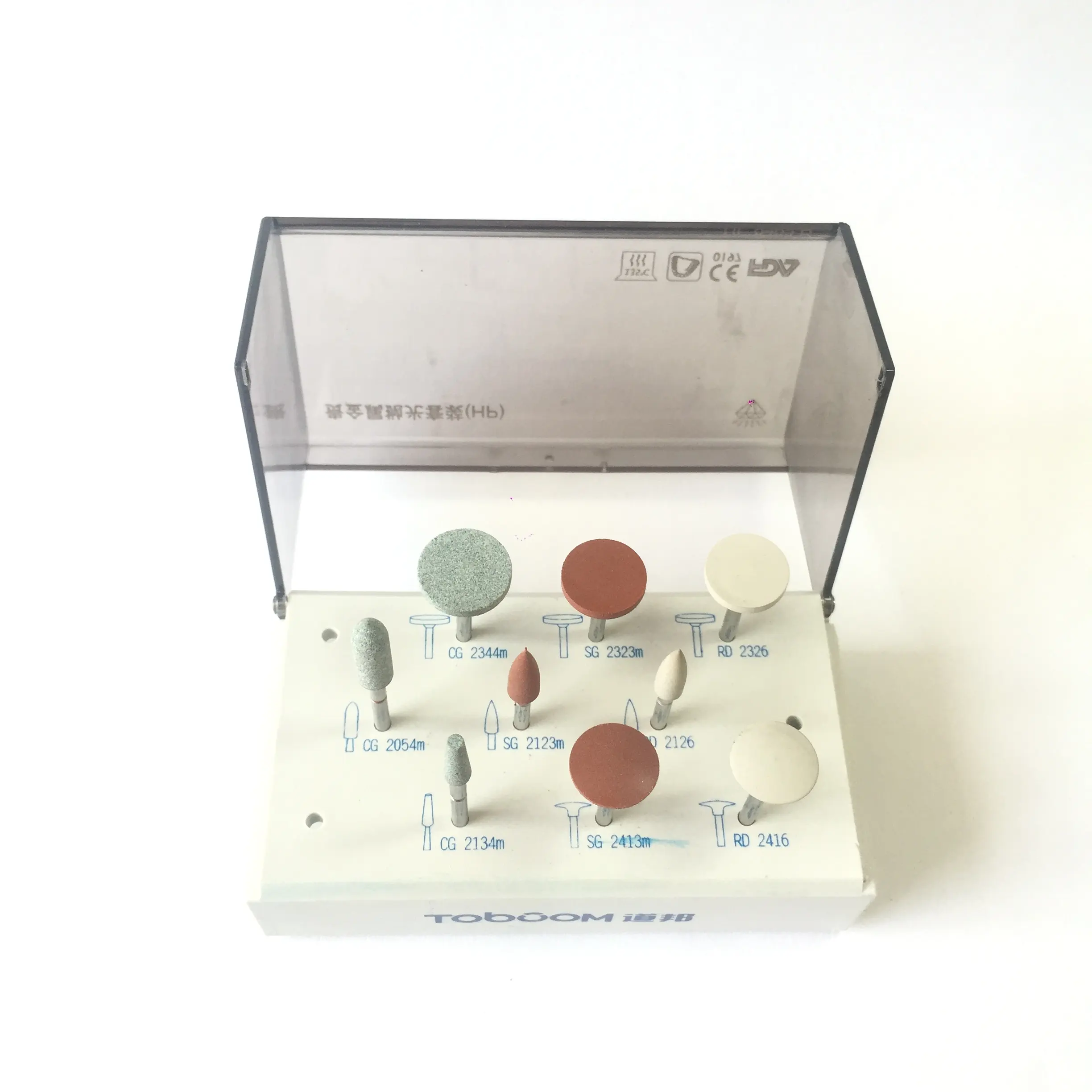 Kit di lucidatura per protesi Toboom per Kit di lucidatura Zirconia/Hi-gloss HP0409D