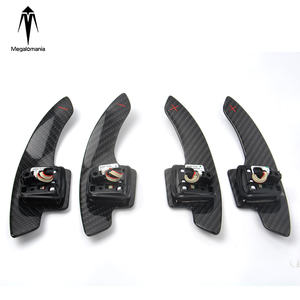 Leve del Cambio al Volante in Fibra di Carbonio per <span class=keywords><strong>Audi</strong></span> Rs7 Q3 Q5 Q7 Q8 <span class=keywords><strong>Tt</strong></span> R8 <span class=keywords><strong>A3</strong></span> A4A5, Accessorio Sportivo Durevole - Product Image 4