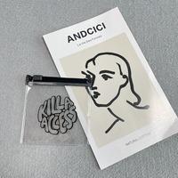 Pochette en plastique à fermeture éclair personnalisée avec logo imprimé, petit sac givré en PVC pour emballage de boucles d'oreilles, colliers et bijoux