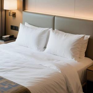 <span class=keywords><strong>Oreiller</strong></span> de voyage professionnel moderne pour hôtel, garnissage 200 fils/cm², blanc, double couture, logo personnalisé pour une durabilité extrême, <span class=keywords><strong>camping</strong></span> - Product Image 2