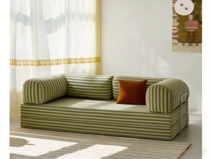 Divano Letto Pieghevole Componibile Salvaspazio per Soggiorno - Set Divani Angolari Sezionali - Product Image 6