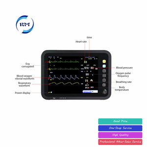 <span class=keywords><strong>Monitor</strong></span> Paziente Portatile per Uso Dentale e Cardiaco, <span class=keywords><strong>Monitor</strong></span> Multiparametrico Medico con Schermo Touch e Carrello - Product Image 5
