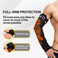 Manches de protection anti-coupure XINGYU HPPE résistantes à la chaleur avec trou pour le pouce pour le soudage, l'agriculture et le travail de sécurité