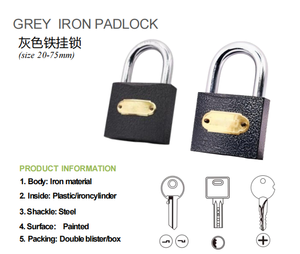 Tùy chỉnh khóa an ninh hàng đầu cao an toàn khóa móc keyed thợ khóa Nguồn cung cấp Brass Khóa móc xi lanh cho khóa - Product Image 6