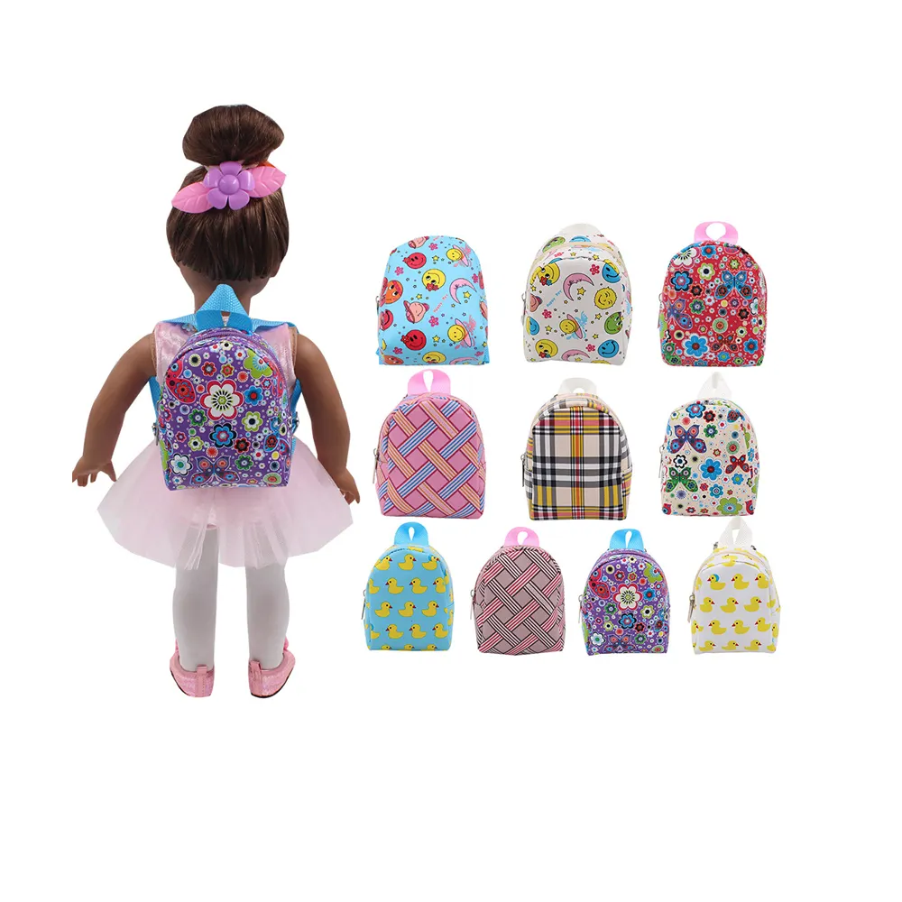 FREEDOM OCTOPUS New multiple patterns life like BJD doll backpack 18 inch dolls accessories backpack