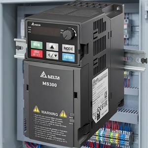 Electronics VFD4A8MS11ANSAA VFD-MS300, 1HP 0.75kW 115V 4.8A HD 5.5A ND 1ph IP20 599Hz VFD4A8MS11ANSAA Control VFD VFD4A8M - Product Image 1