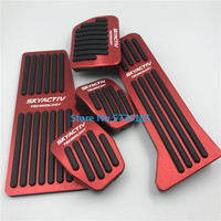 Accessoire de voiture Modifiée Pédale Pour Mazda 2 3 Atenza Axela BL BM 6 GH GJ CX-5 CX5 CX3 CX7 CX9 D'accélérateur Carénage Repose-pieds Tapis Couverture
