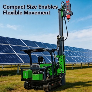 <span class=keywords><strong>Pile</strong></span> driver sur chenilles facile à utiliser TZ585, commande intégrée, utilisation par un seul homme, formation en une journée pour les ouvriers ordinaires - Product Image 4