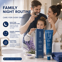 Dentifrice blanchissant de haute qualité fabriqué sur mesure avec de l'hydroxyapatite, saveur lavande