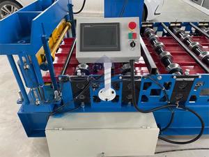 USA Hot Sale Tuff Rib Metal Roofing <b>Making</b> <b>Machine</b> With Pre-cutter Max Rib Ag Panel Roll Forming <b>Machine</b> - Product Image 6