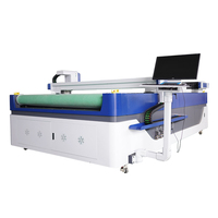 Machine de découpe CNC à double entraînement avec adsorption par le vide et couteau vibrant pour toile d'auvent et tissu d'ameublement