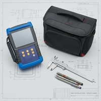 CONTELECTRO 10A Tester di Resistenza DC Portatile Monofase con Trasformatore da Campo e Avvolgimento in Rame per Misurazioni