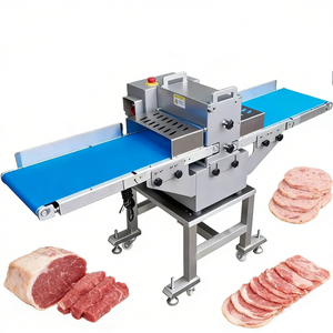 Máquina cortadora de carne fresca de res, cordero y cerdo totalmente automática para cortar y dar forma a tiras de forma rápida - Product Image 1
