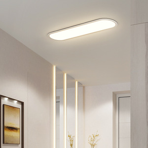 Modern Minimalist Long <b>Corridor</b> Ceiling <b>Light</b> Led Tri Color Dimming Touch Control For Entryway Walk In Closet Living Room - Product Image 2