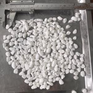 Pierre de galets du Vietnam, blanche-neige, galets d'aménagement paysager pour jardin extérieur, gravier, galets - Product Image 6