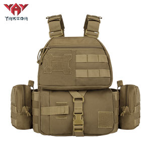 YAKEDA Tactisch Outdoor Vest Molle <span class=keywords><strong>Chaleco</strong></span> Tactico Body Protection Pouch Jacht <span class=keywords><strong>Plate</strong></span> <span class=keywords><strong>Carrier</strong></span> Jacht Tactisch Vest - Product Image 4