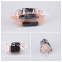 Bouteilles d'eau réutilisables pliables en silicone de qualité alimentaire 200 ml, écologiques, unisexes, pour vélo, fitness, sport, avec logo de gym