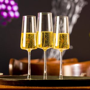 Offre Spéciale – Verre à Flûte en Cristal Sans Plomb, Réutilisable et Fait Main, Idéal pour la Maison, le Bar ou comme Cadeau - Product Image 2