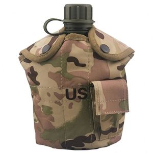 Échantillon gratuit : Gourde de survie portable pour le camping, la randonnée, le sport, camouflage, urgence, secours - Product Image 1