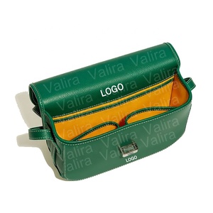 Borsa a Tracolla Vintage Trendy <span class=keywords><strong>in</strong></span> Pelle PU per Donna, Borsa a Sella con Monogramma e Motivo Chevron, Portatile - Product Image 4