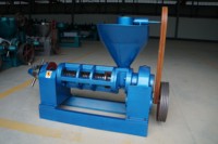 Presse à vis en acier au carbone de haute qualité YZYX10-6/8/9 avec boîte de vitesses pour huiles de soja et d'olive - Pressage à froid et à chaud, capacité de 187 kg/h