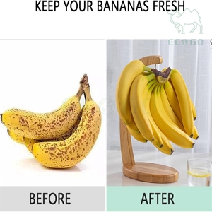 Comptoir Bambou <span class=keywords><strong>Banane</strong></span> Cintre Stand Fruits Frais Raisin Présentoir <span class=keywords><strong>Banane</strong></span> Titulaire avec Crochet - Product Image 6