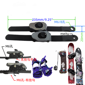 Accesorio de Fijación para Tabla de Snowboard para Mujer, Uso Profesional, Fijaciones de Touring Alpino, Fácil Ajuste, Hebillas Automáticas - Product Image 3