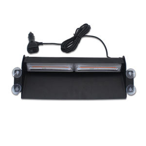 ไฟกระพริบ LED COB สีแดงน้ำเงินเหลืองสำหรับกระจกรถยนต์สัญญาณไฟฉุกเฉิน12V-24V - Product Image 2