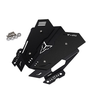 Pare-brise avant en alliage d'aluminium pour Yamaha MT-15 2019-2020 / Cache-compteur / Déflecteur de cockpit - Product Image 4