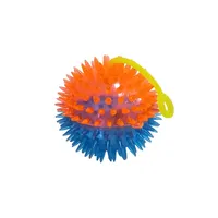 Balles lumineuses 2026, cadeaux de fête, jouet anti-stress, balle en caoutchouc à picots, balles à picots lumineuses LED, jouets à presser, livraison directe