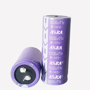 71v10000uf <span class=keywords><strong>71V</strong></span> 10 MF nhôm tụ điện điện phân cho lọc điện DC/DC chuyển đổi năng lượng mới ngành năng lượng mặt trời biến tần - Product Image 1