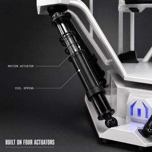 Simulatore di Auto da Corsa Skyfun con 3 Schermi, Simulatore Indoor con Movimento a 6 DOF, Macchina da Gioco - Product Image 4