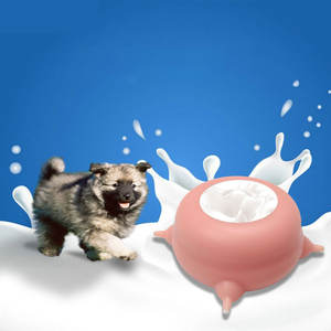 Produsen grosir mangkuk pengumpan susu anak anjing silikon dot gelembung pengumpan hewan peliharaan kustom mewah untuk anjing kucing 4 puting - Product Image 6
