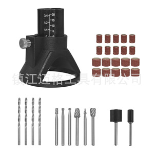 Electric <b>Grinder</b> Dust Cover With Sanding Pads And Bits Set For Die <b>Grinder</b> Grinding Application - Product Image 1