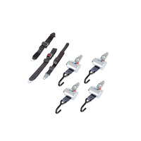 Kit de système de ceintures de retenue d'arrimage de véhicule pour fauteuil roulant rétractable