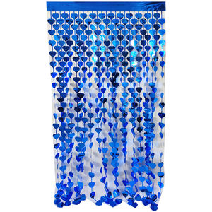 Rideau d'anniversaire <span class=keywords><strong>carré</strong></span> complet rouge, en forme de cœur, pour remise de diplôme - Product Image 5