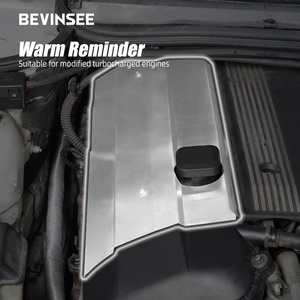 Bouclier thermique de couvercle de soupape de moteurs en acier inoxydable Bevinsee pour <span class=keywords><strong>moteur</strong></span> BMW M52TU M54 série 3 5 E46 E39 E53 E60 E61 Z4 E85 E83 E36 - Product Image 5