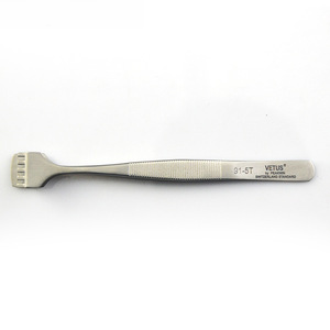 Pinzas para manipulación de obleas de silicio Vetus 91-5T, de acero inoxidable, antimagnéticas y resistentes a la corrosión, para manipulación de chips y obleas - Product Image 2