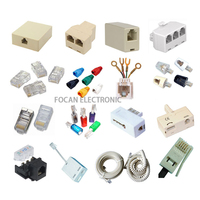 FOCAN UY Uy2 UR UR2 UG UB2A Junta de bloqueo rellena de grasa de gel K1 K2 K3 K4 K5 101E Conector de empalme de cable RJ45 RJ11 Cableado Ethernet