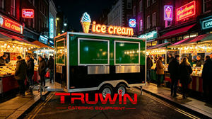 Remolque de Comida Rápida Motorizado de 5m, Totalmente Equipado, para Venta de <span class=keywords><strong>Doner</strong></span> Kebab y Helados en la Calle - Product Image 4
