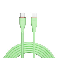 Câble de charge USB C en silicone liquide en gros, câble de données TPE à charge rapide 3A pour iPhone 14 13 Pro Max IOS PD 27W, cordon de charge