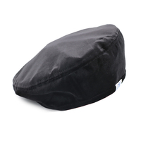 Béret en velours noir personnalisé avec logo, béret souple et décontracté pour femme, pour une utilisation quotidienne toute saison, chapeau élégant de style français, couleur unie de luxe